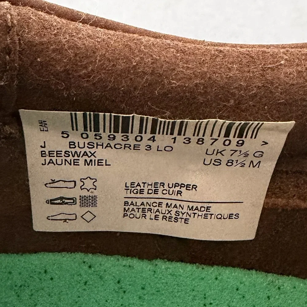Clarks Bushacre 3 Lo Beeswax Leather‎ Brown Oxfords Lace Up Mens Shoes